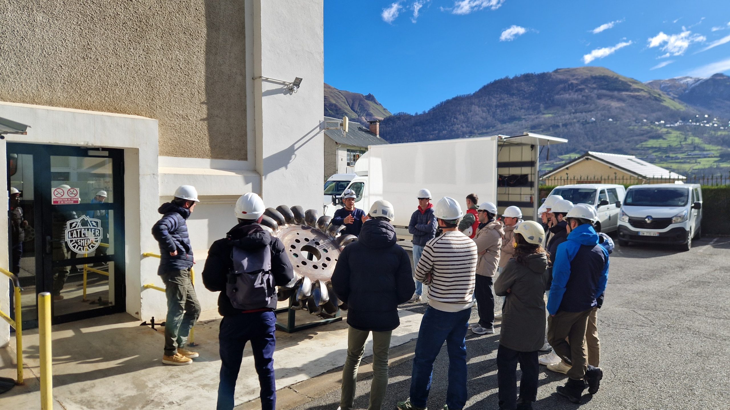 Visite d'entreprise des étudiants GIM