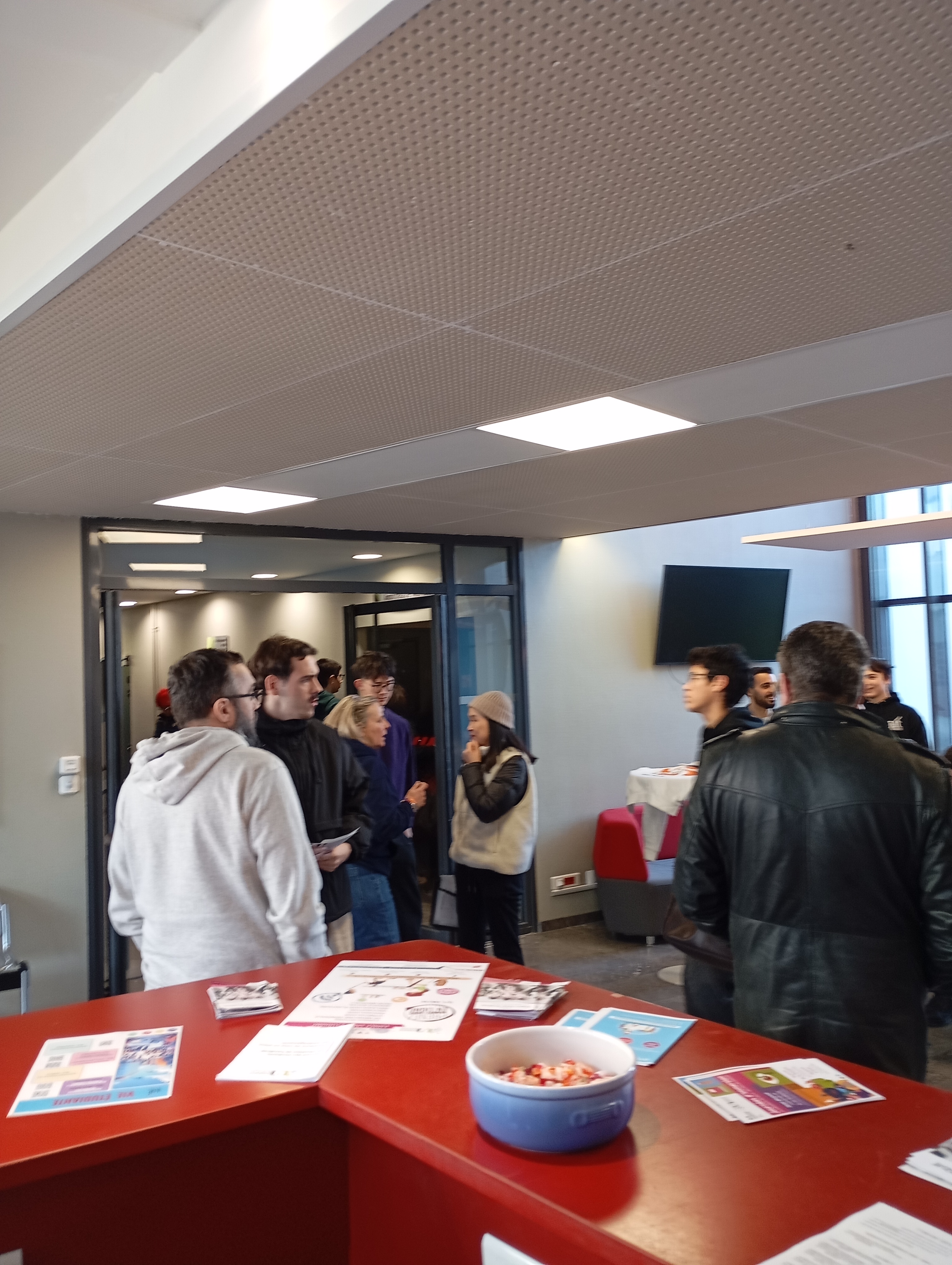 Futurs étudiants le jour des JPO