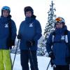 Robin, Patxi et Clément les 3 skieurs de TC Bayonne